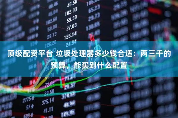 顶级配资平台 垃圾处理器多少钱合适：两三千的预算，能买到什么配置